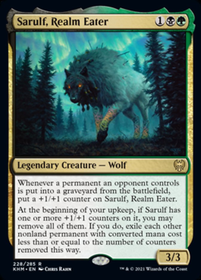 Sarulf, Realm Eater [Kaldheim] | Odin's Place