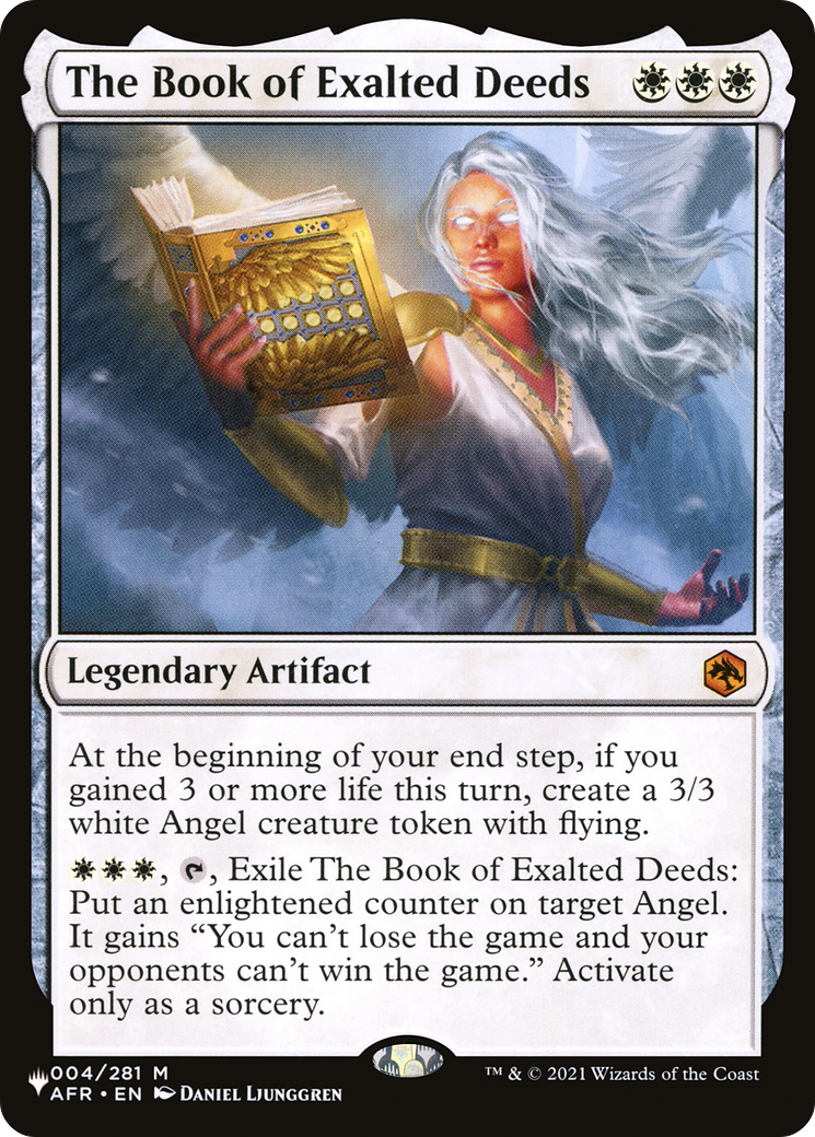 The Book of Exalted Deeds [Secret Lair: Angels] | Odin's Place