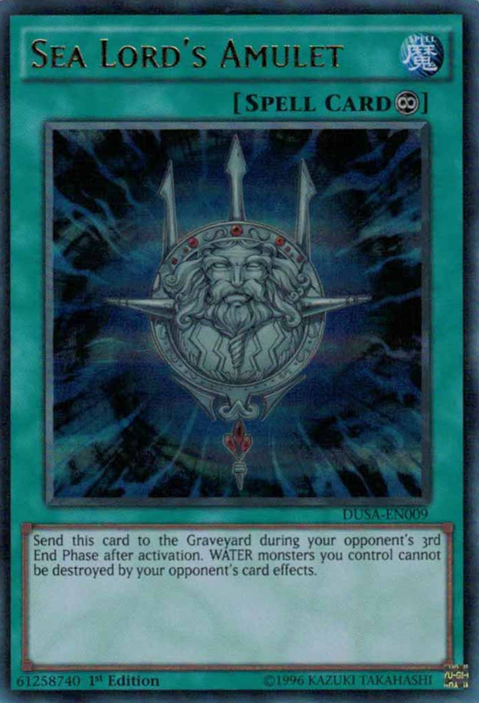 Sea Lord's Amulet [DUSA-EN009] Ultra Rare | Odin's Place