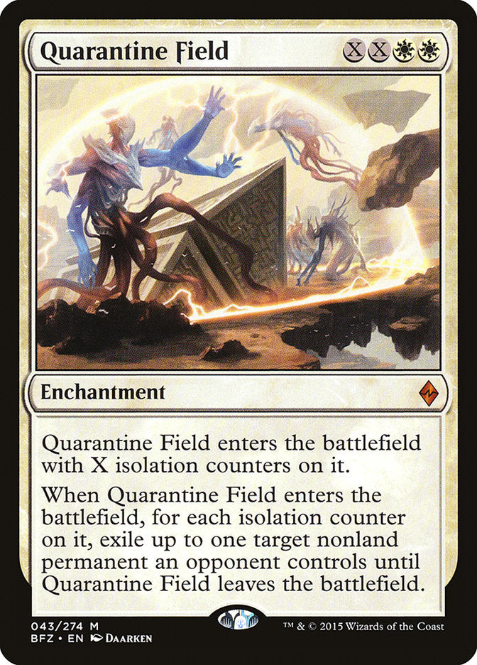 Quarantine Field (43) [Battle for Zendikar] | Odin's Place