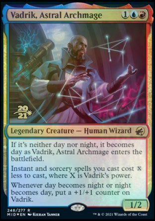 Vadrik, Astral Archmage [Innistrad: Midnight Hunt Prerelease Promos] | Odin's Place
