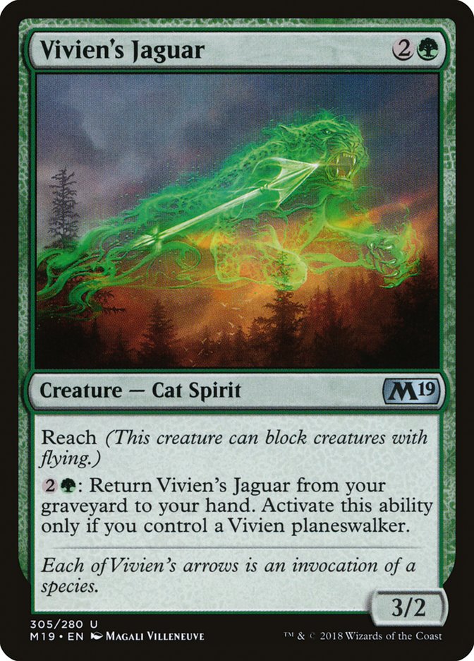 Vivien's Jaguar (305) [Core Set 2019] | Odin's Place