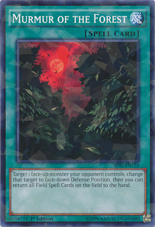 Murmur of the Forest [BP03-EN174] Shatterfoil Rare | Odin's Place