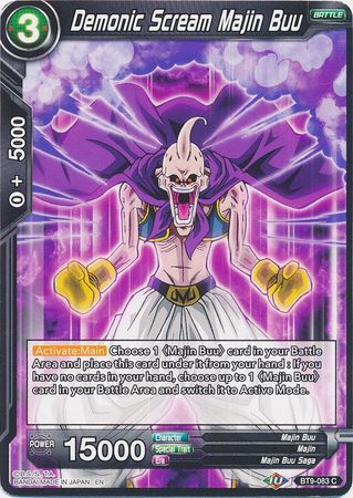 Demonic Scream Majin Buu (BT9-083) [Universal Onslaught] | Odin's Place
