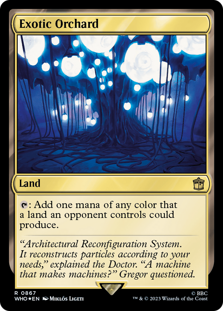 Exotic Orchard (Surge Foil) [Doctor Who] | Odin's Place