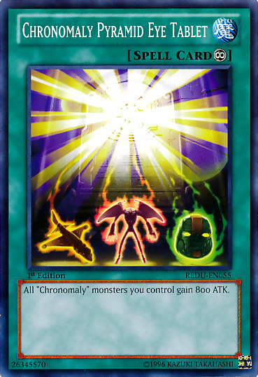 Chronomaly Pyramid Eye Tablet [REDU-EN055] Common | Odin's Place