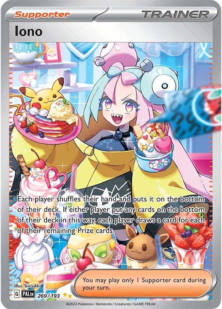 Iono (269/193) [Scarlet & Violet: Paldea Evolved] | Odin's Place