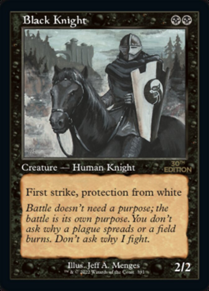Black Knight (Retro) [30th Anniversary Edition] | Odin's Place