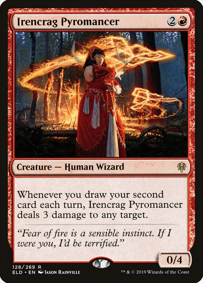 Irencrag Pyromancer [Throne of Eldraine] | Odin's Place