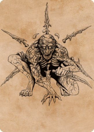 Bhaal, Lord of Murder Art Card [Commander Legends: Battle for Baldur's Gate Art Series] | Odin's Place