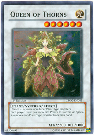 Queen of Thorns [CSOC-EN042] Super Rare | Odin's Place