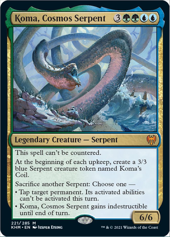 Koma, Cosmos Serpent [Kaldheim] | Odin's Place