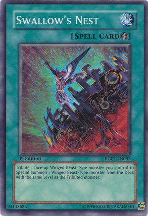 Swallow's Nest [RGBT-EN087] Super Rare | Odin's Place