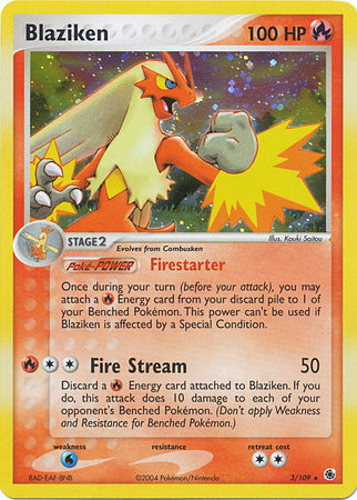 Blaziken (3/109) (Cosmos Holo) [EX: Battle Stadium] | Odin's Place
