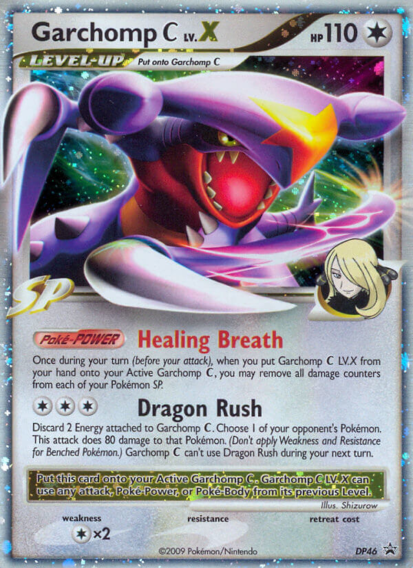 Garchomp C LV.X (DP46) [Diamond & Pearl: Black Star Promos] | Odin's Place