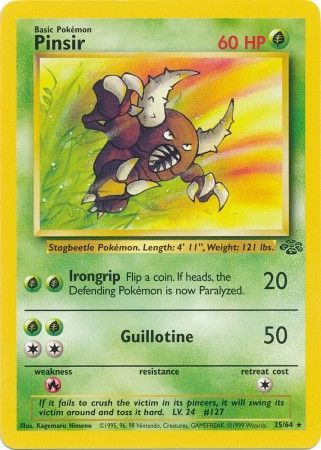 Pinsir (25/64) [Jungle Unlimited] | Odin's Place