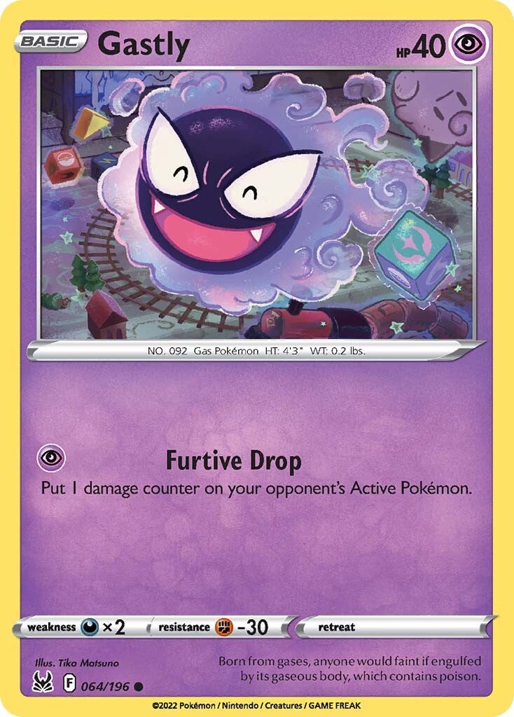 Gastly (064/196) [Sword & Shield: Lost Origin] | Odin's Place