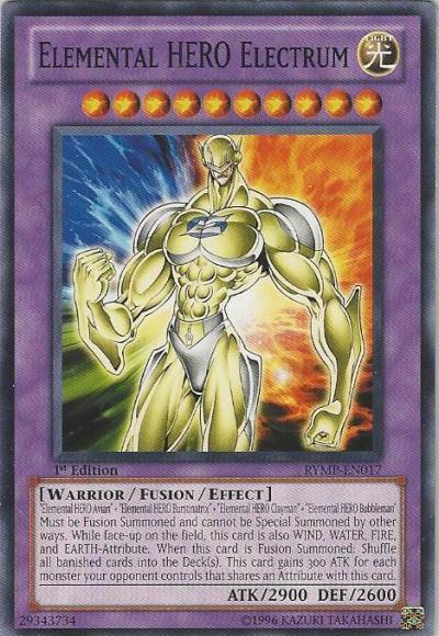Elemental HERO Electrum [RYMP-EN017] Common | Odin's Place
