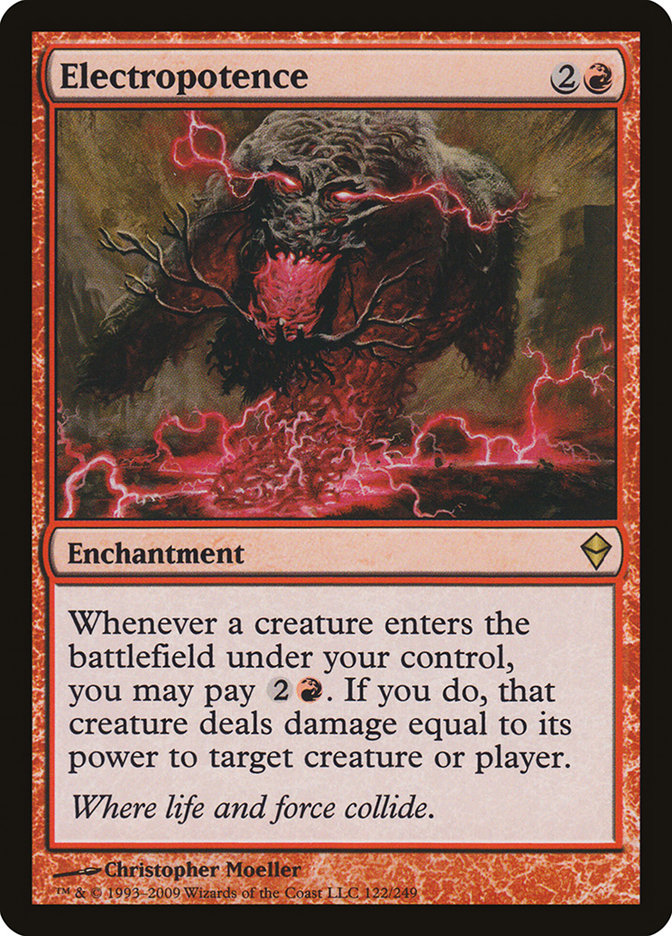 Electropotence (122) [Zendikar] | Odin's Place