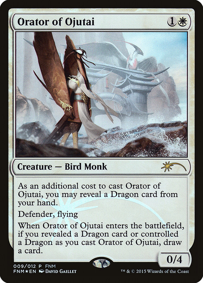 Orator of Ojutai (9) [Friday Night Magic 2015] | Odin's Place