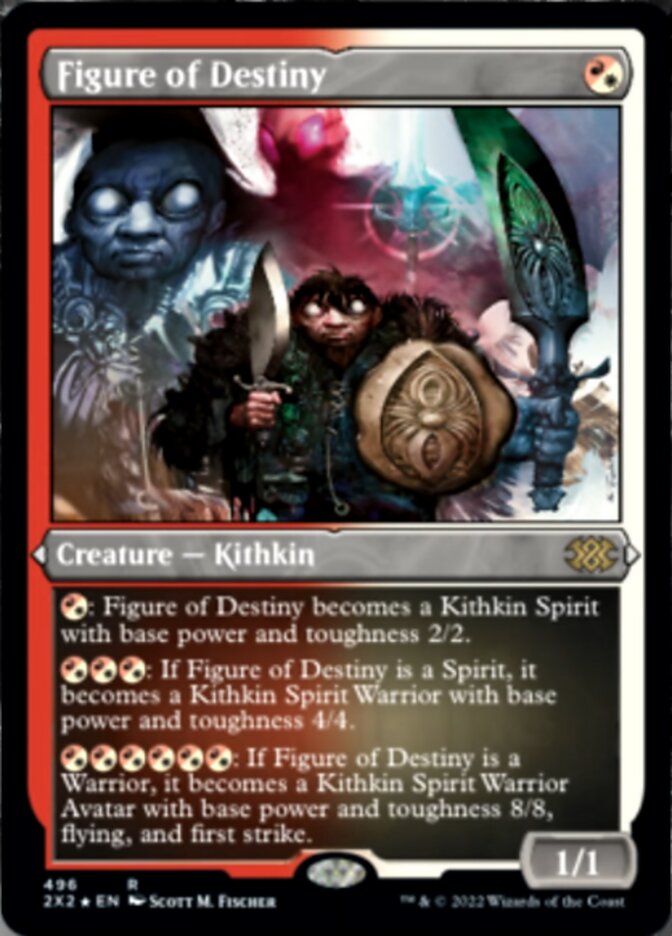 Figure of Destiny (Foil Etched) [Double Masters 2022] | Odin's Place