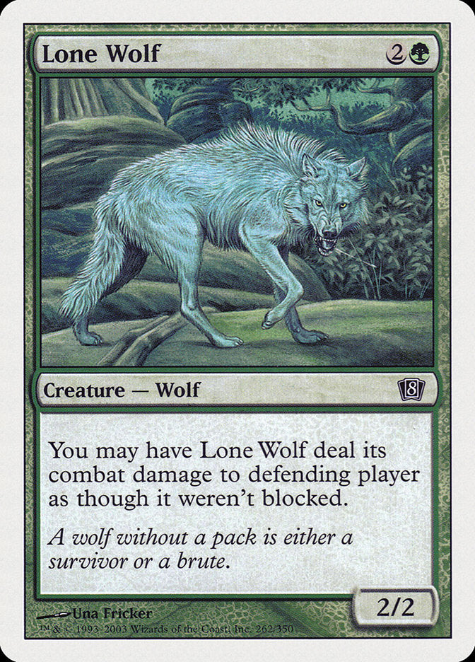 Lone Wolf (262) [Eighth Edition] | Odin's Place