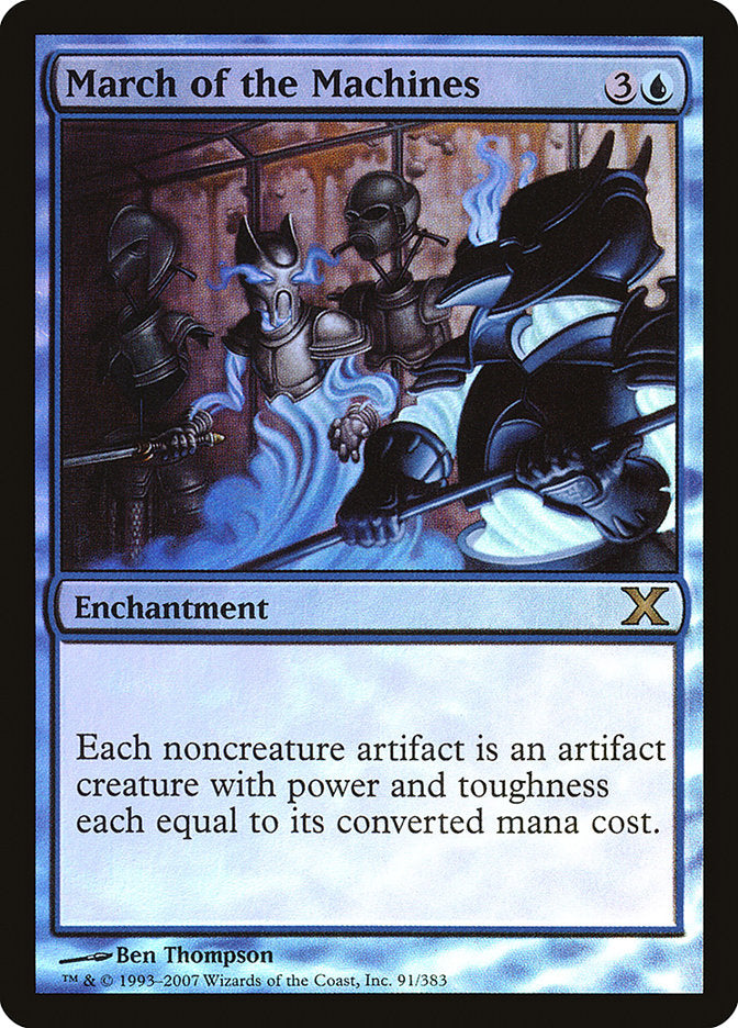 March of the Machines (Premium Foil) [Tenth Edition] | Odin's Place