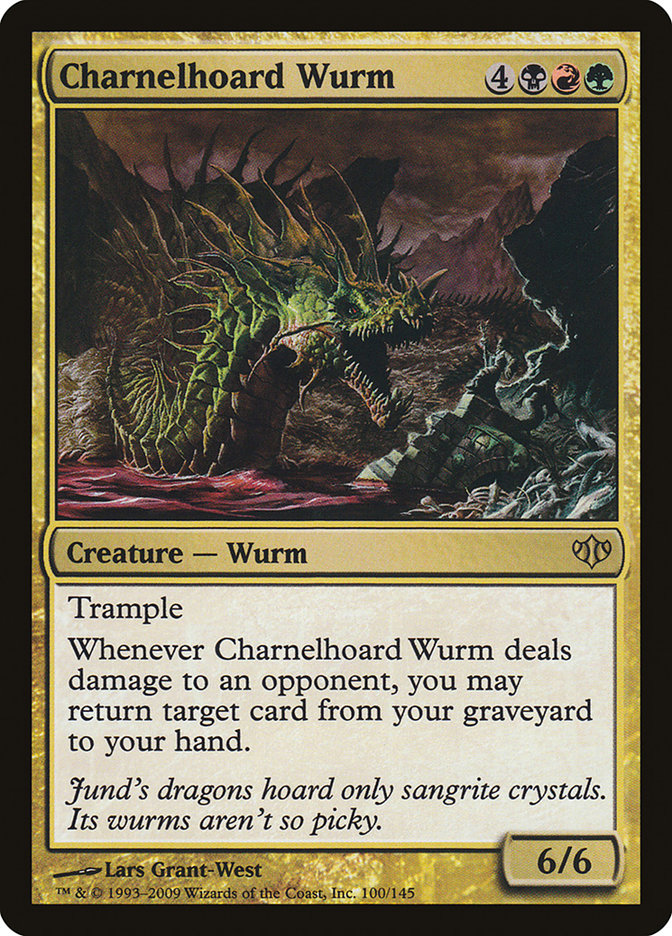 Charnelhoard Wurm (100) [Conflux] | Odin's Place