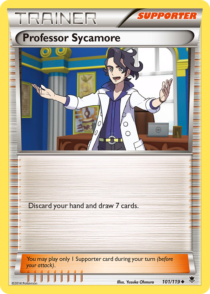 Professor Sycamore (101/119) [XY: Phantom Forces] | Odin's Place