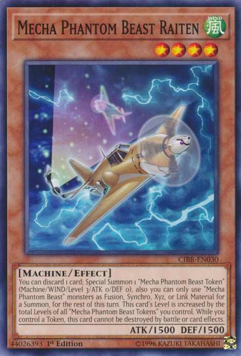 Mecha Phantom Beast Raiten [CIBR-EN030] Common | Odin's Place