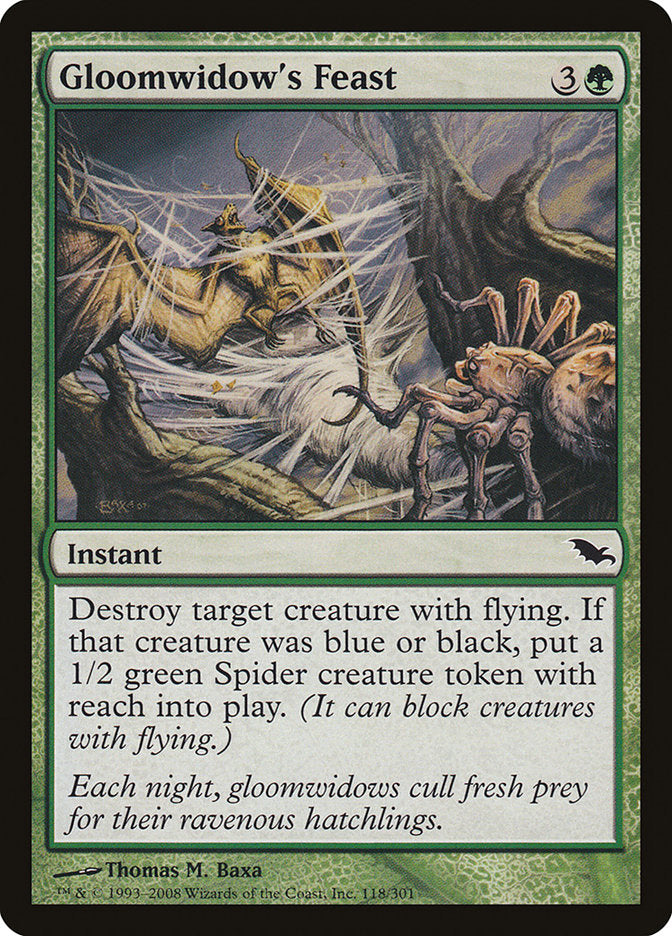 Gloomwidow's Feast (118) [Shadowmoor] | Odin's Place