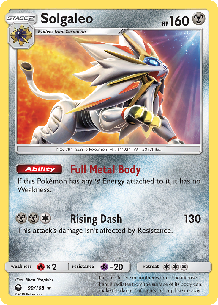 Solgaleo (99/168) [Sun & Moon: Celestial Storm] | Odin's Place