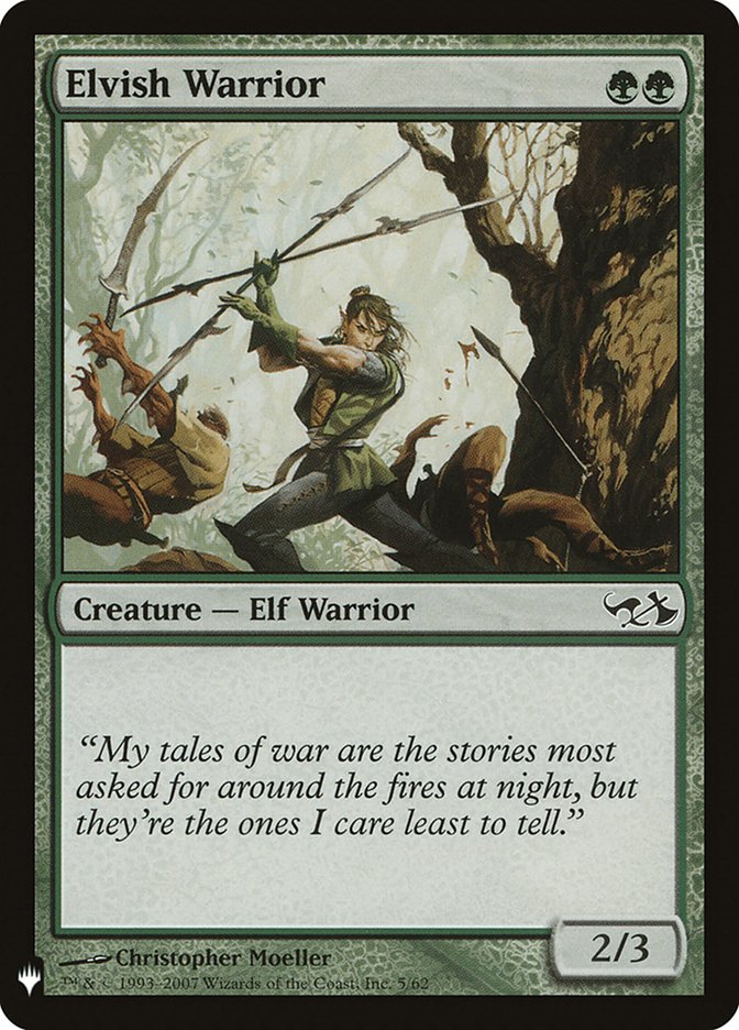 Elvish Warrior [Mystery Booster] | Odin's Place
