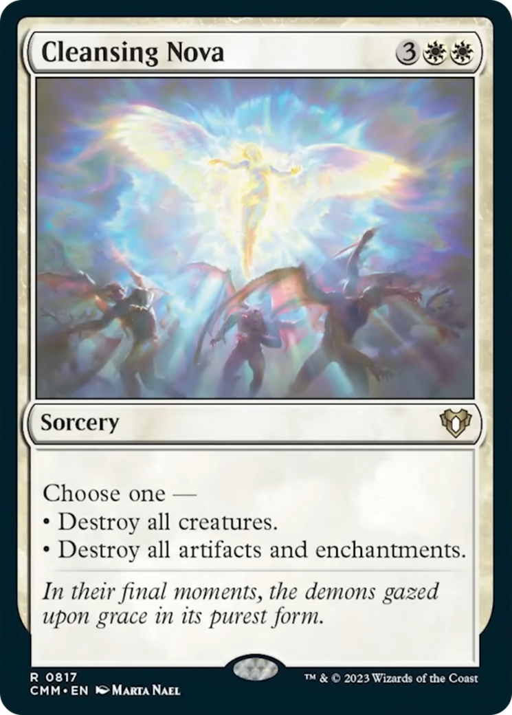 Cleansing Nova [Commander Masters] | Odin's Place