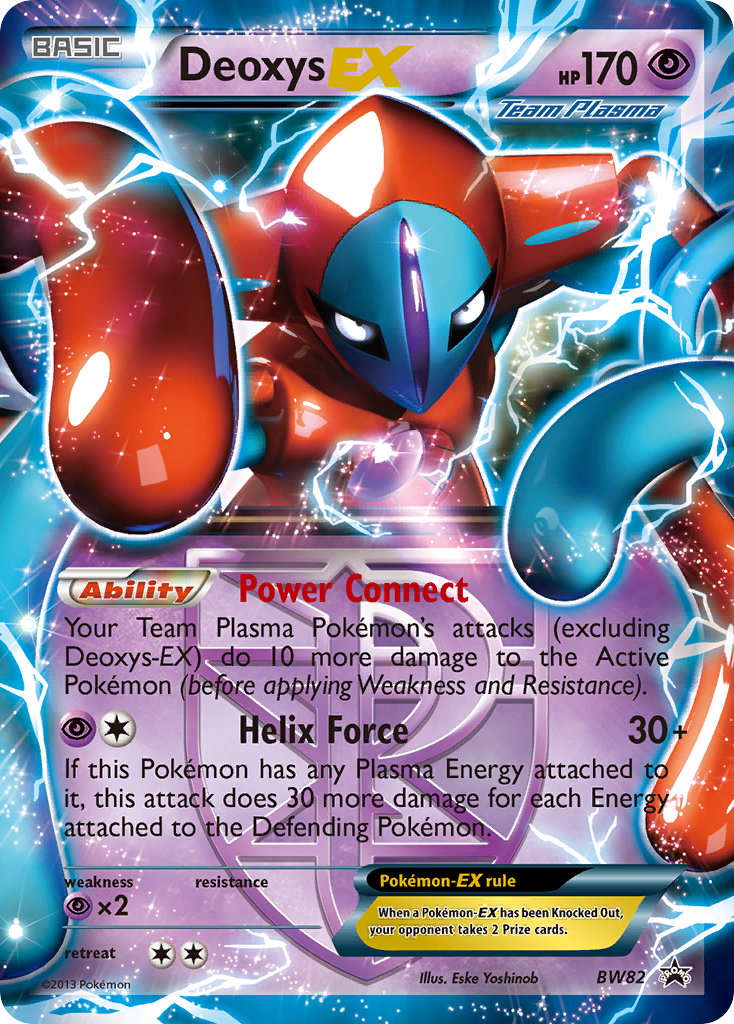 Deoxys EX (BW82) [Black & White: Black Star Promos] | Odin's Place