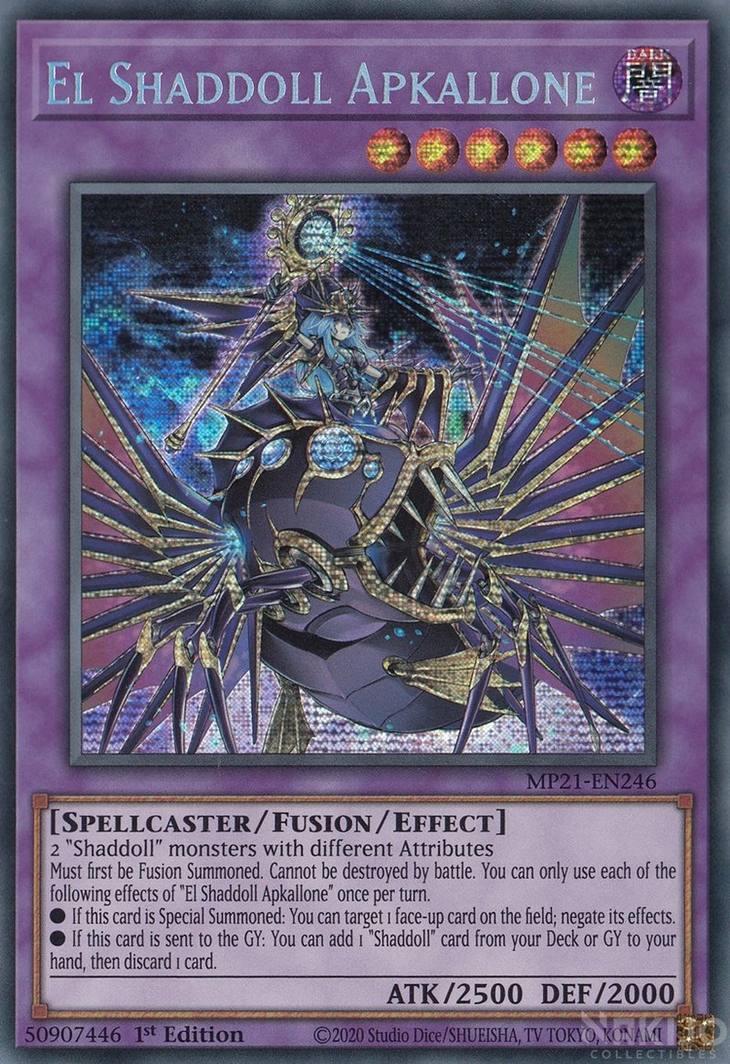 El Shaddoll Apkallone [MP21-EN246] Prismatic Secret Rare | Odin's Place