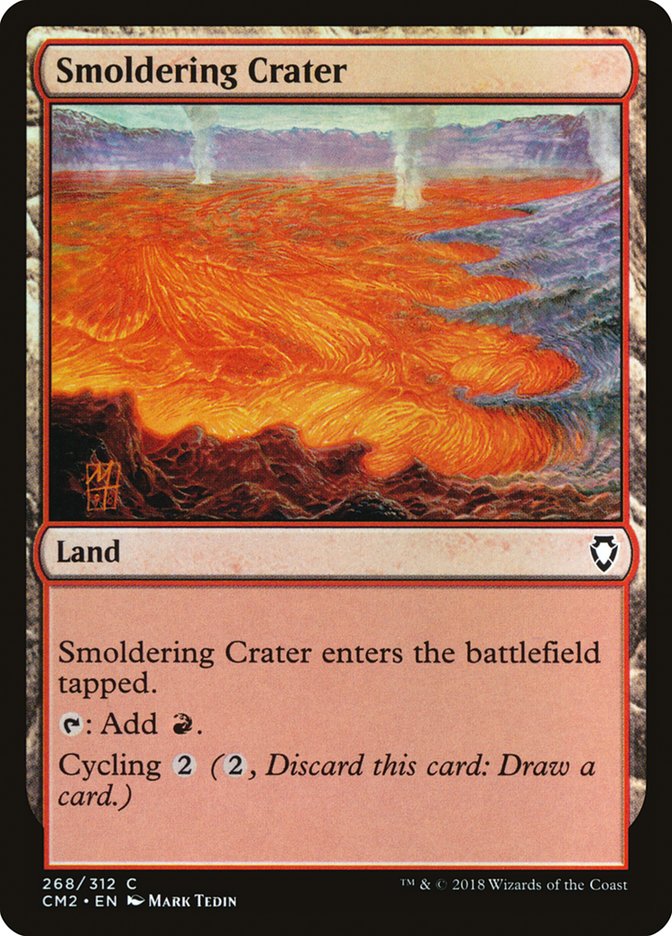 Smoldering Crater (268) [Commander Anthology Volume II] | Odin's Place