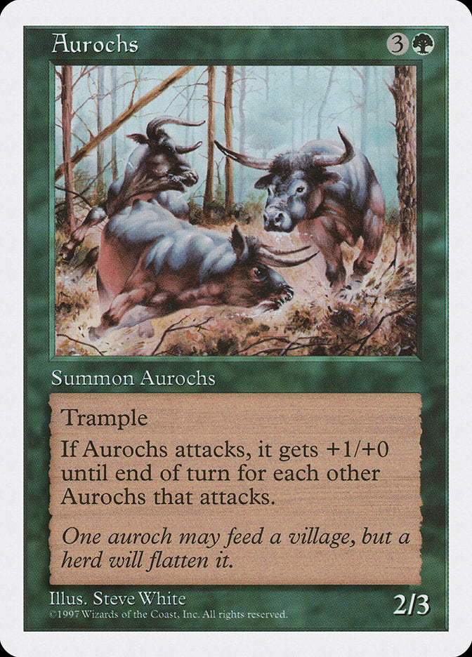 Aurochs (279) [Fifth Edition] | Odin's Place