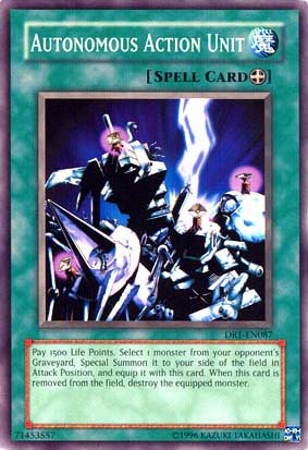 Autonomous Action Unit [DR1-EN087] Common | Odin's Place