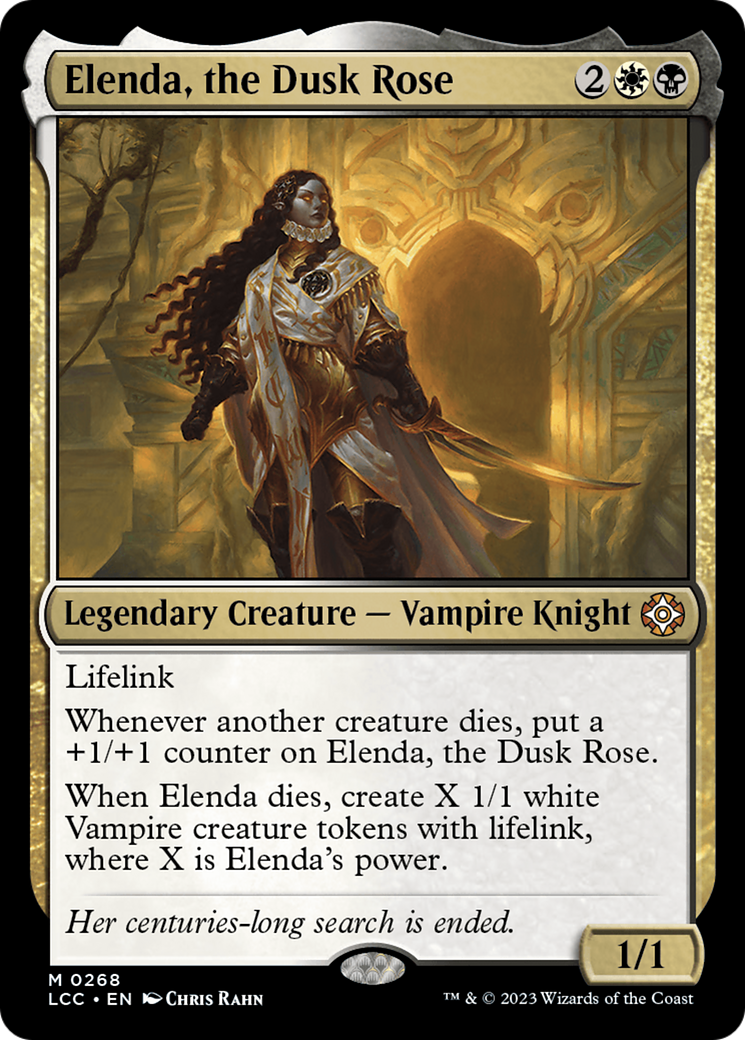 Elenda, the Dusk Rose [The Lost Caverns of Ixalan Commander] | Odin's Place