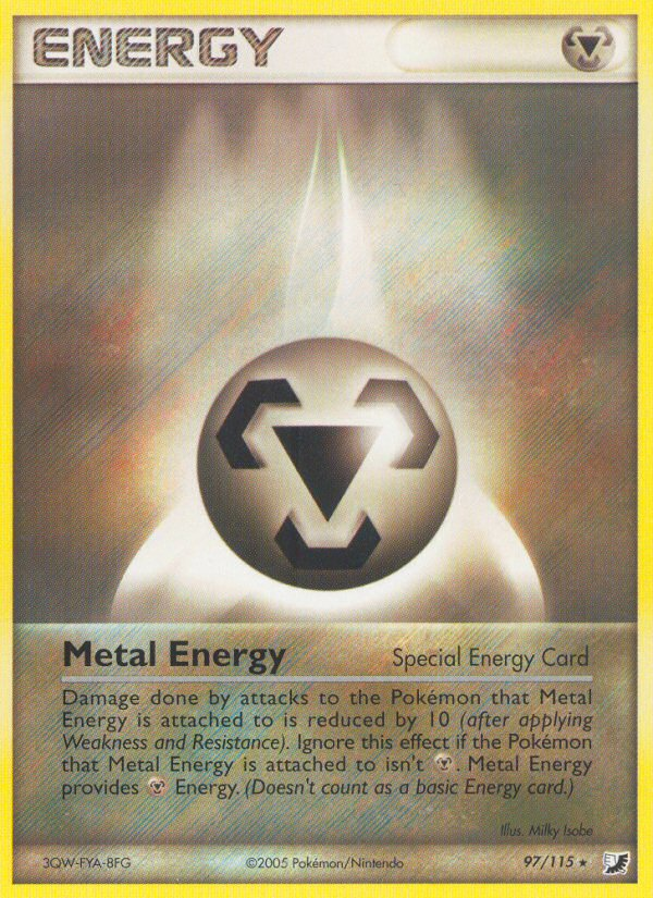 Metal Energy (97/115) [EX: Unseen Forces] | Odin's Place