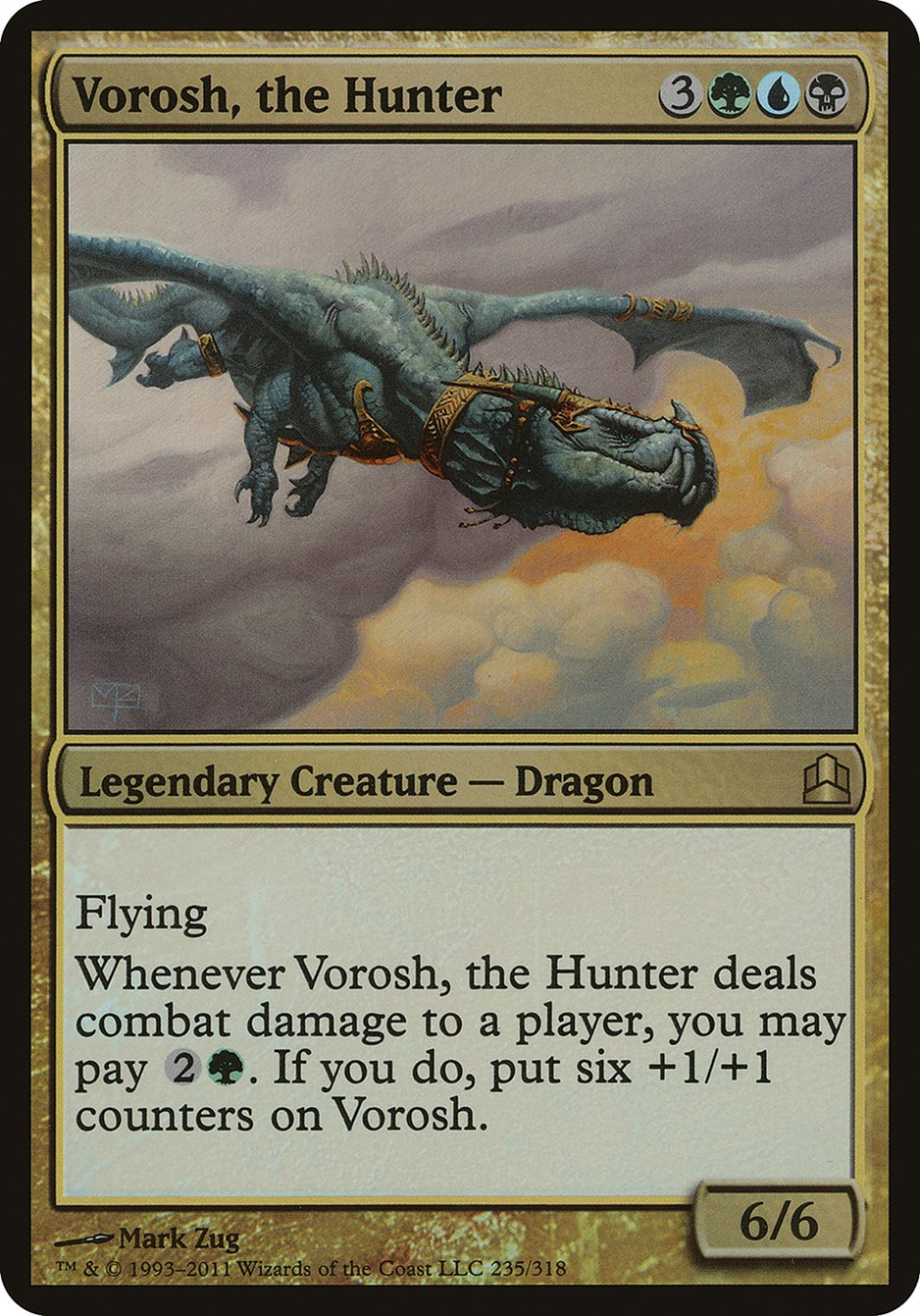 Vorosh, the Hunter (235) (Oversized) [Commander 2011 Oversized] | Odin's Place