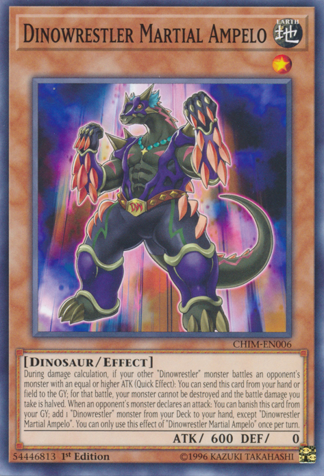 Dinowrestler Martial Ampelo [CHIM-EN006] Common | Odin's Place