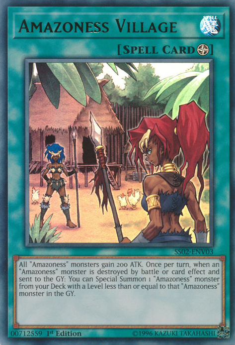 Amazoness Village [SS02-ENV03] Ultra Rare | Odin's Place