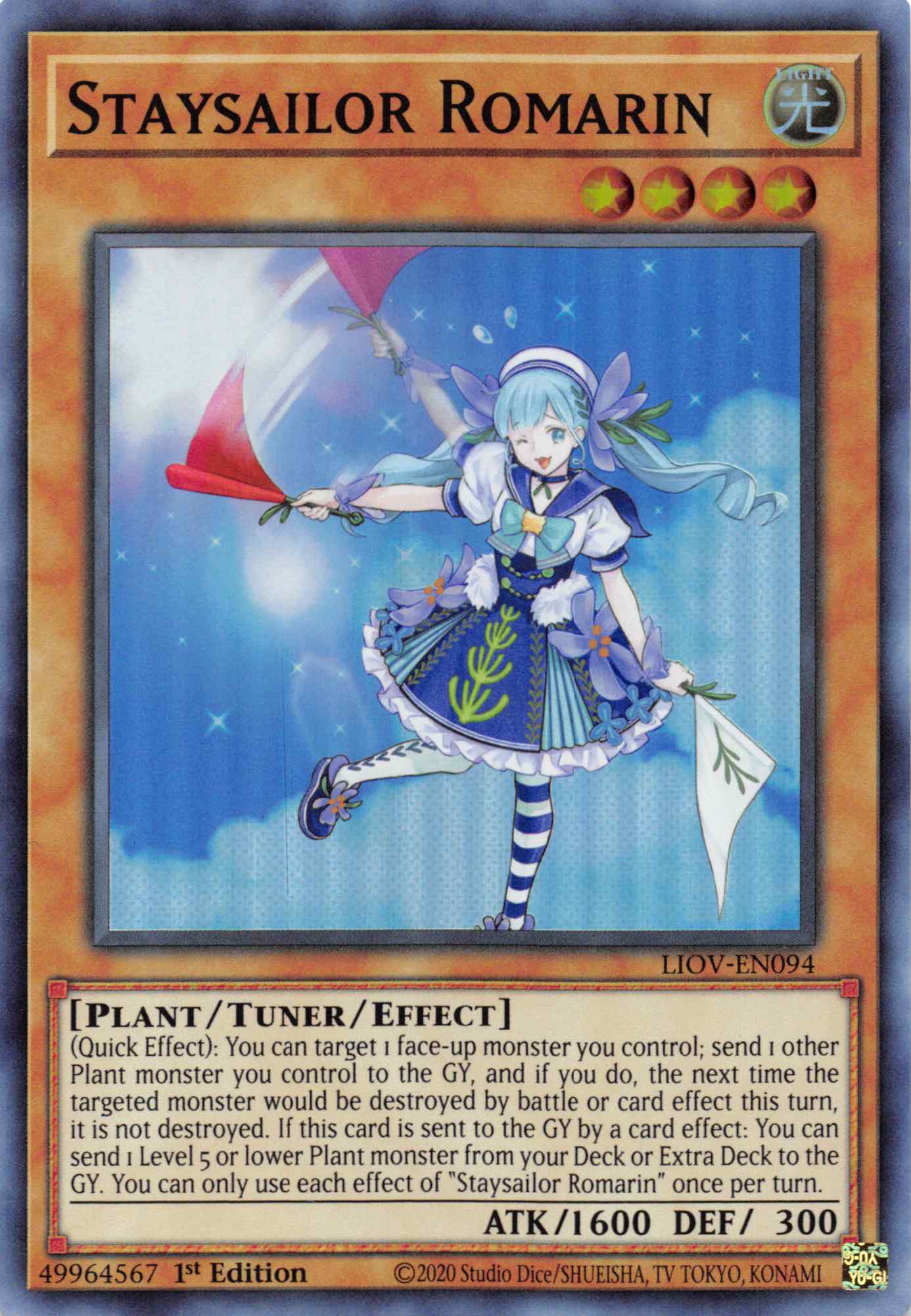 Staysailor Romarin [LIOV-EN094] Super Rare | Odin's Place