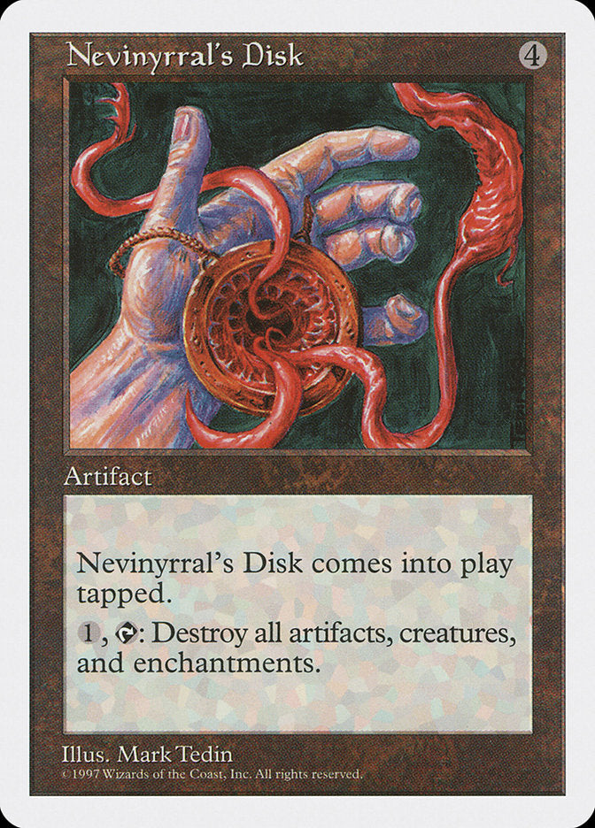 Nevinyrral's Disk (391) [Fifth Edition] | Odin's Place