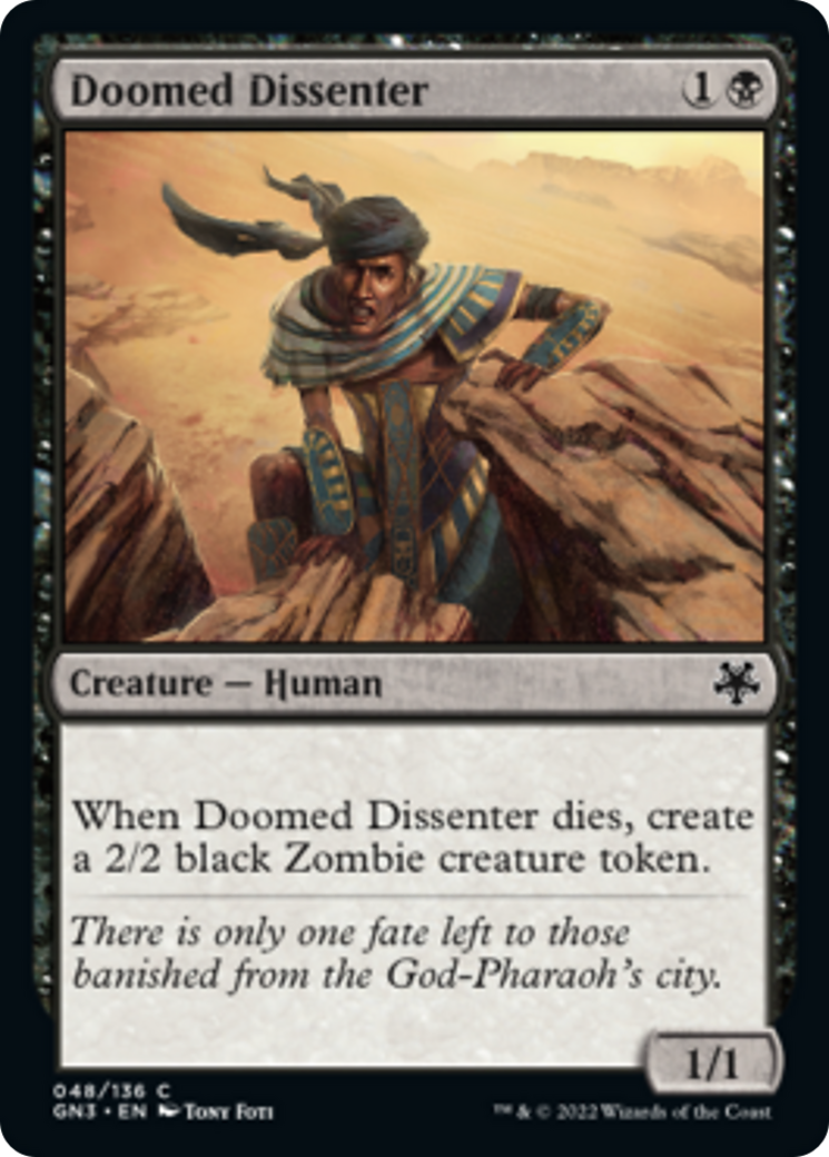 Doomed Dissenter [Game Night: Free-for-All] | Odin's Place