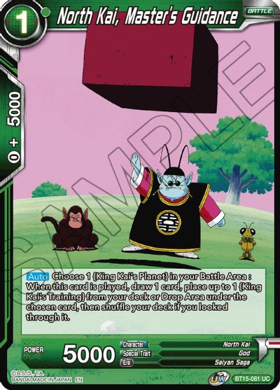 North Kai, Master's Guidance (BT15-081) [Saiyan Showdown] | Odin's Place