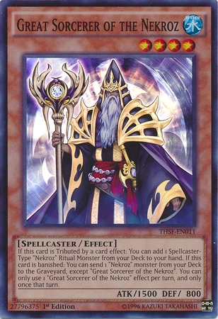 Great Sorcerer of the Nekroz [THSF-EN011] Super Rare | Odin's Place