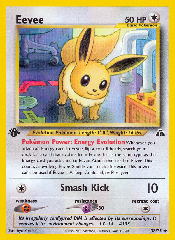 Eevee (38/75) [Neo Discovery 1st Edition] | Odin's Place